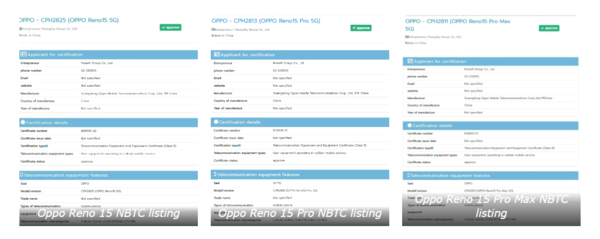 OPPO Reno 15系列阵容确认：四款机型亮相认证平台