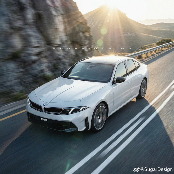 新一代宝马3系外观预览 隐藏式门把手 这个颜值打几分？