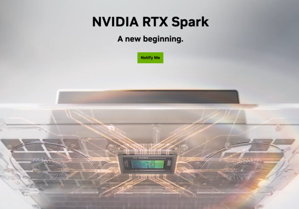 RTX Spark处理器亮相:英伟达把数据中心搬上了书桌