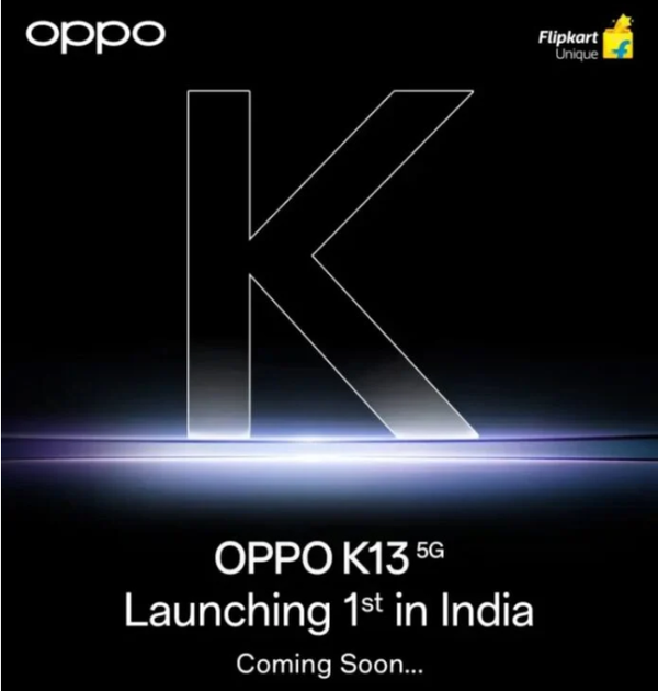 OPPO K13 5G手机即将发布:7000mAh+天玑8400