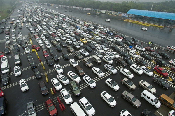 堵车(图源网)
