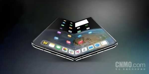 苹果折叠屏iPhone假想图