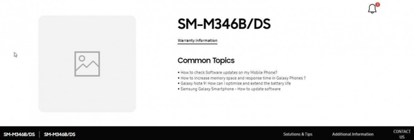 三星Galaxy M34已通过BIS认证 或于不久后进入市场