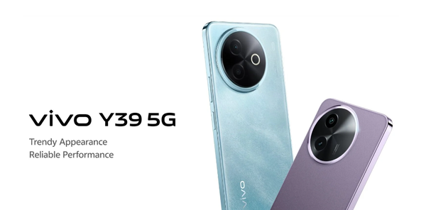 vivo Y39 5G发布 6500mAh电池+骁龙4 Gen2 售1800元
