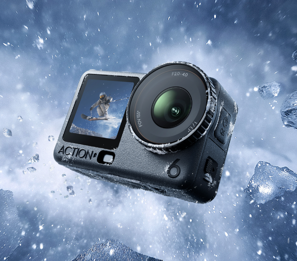 大疆发布Osmo Action 6运动相机 配备1/1.1英寸传感器