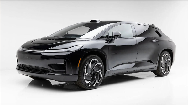 法拉第未来：一辆二手FF 91被成功拍卖 价格约171万