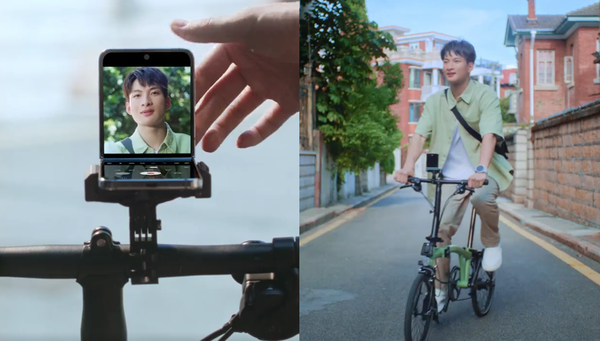 记录并分享你的精彩骑行 怎能少了三星Galaxy Z Flip5