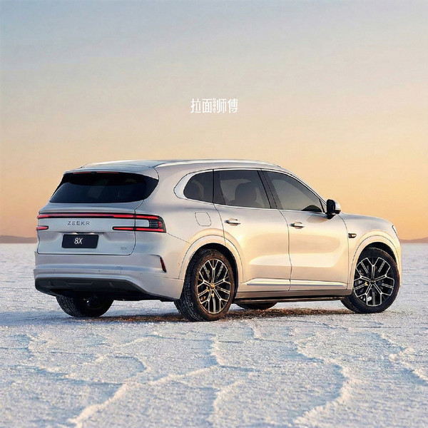 极氪8X假想图曝光 直瀑式格栅与贯穿尾灯辨识度极高