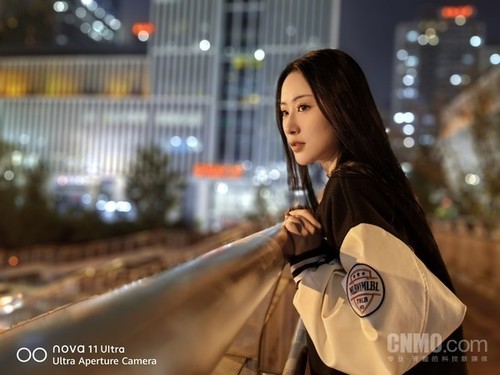 华为nova11 Ultra夜景人像表现