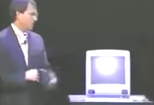 乔布斯发布iMac