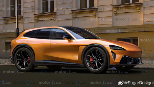 迈凯伦SUV渲染图