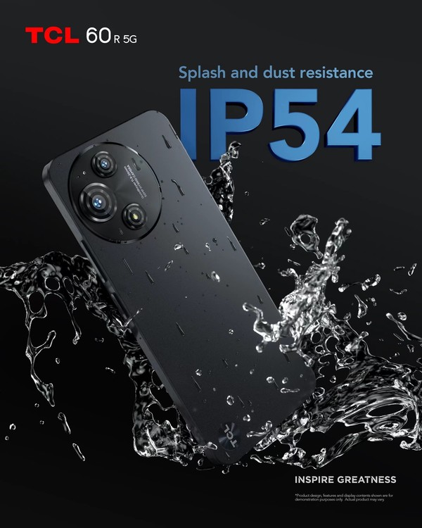 TCL 60R 5G手机发布 720P屏幕＋10W充电 支持TF卡
