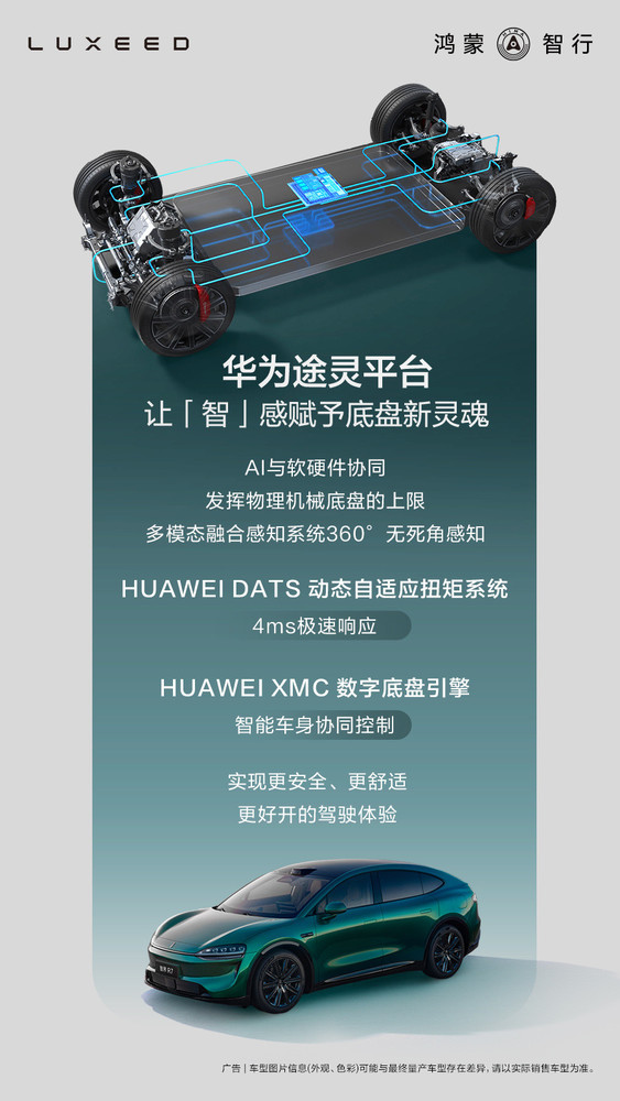 智界R7通过中国汽研底盘权威认证！华为途灵平台显威