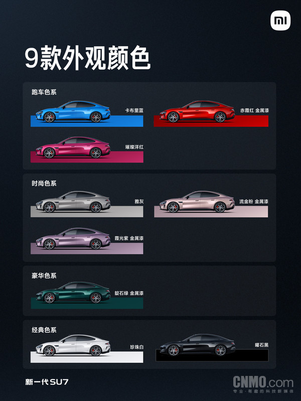 早报：新一代小米SU7 21.99万元起售 iQOO Z11外观公布