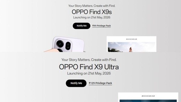 OPPO Find X9s和OPPO Find X9 Ultra