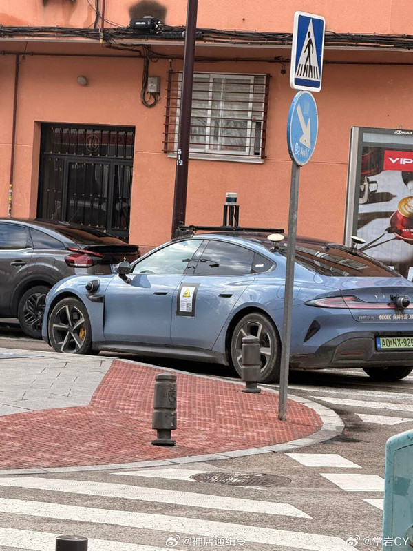 小米SU7测试车现身西班牙街头 为进军欧洲市场铺路？