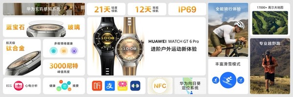 双料冠军的终极武器 华为WATCH GT 6系列引领全球腕戴风尚
