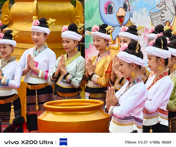 vivo X200 Ultra拍摄的泼水节短片上线 表现出人意料