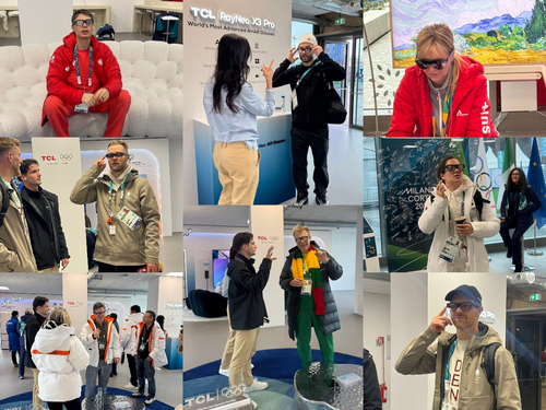 雷鸟创新亮相米兰冬奥，AI智能眼镜成为国际赛场上的“中国名片”