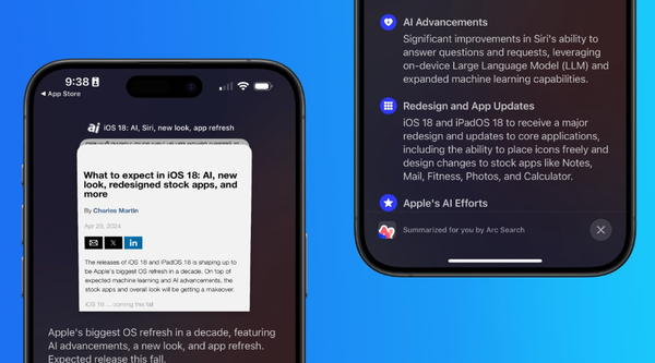 全面引入人工智能 苹果的iOS 18和Siri即将脱胎换骨