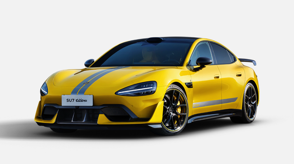 中国市场在售车型推重比TOP20公布 小米SU7U只排第二