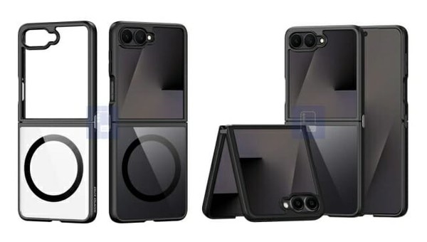 三星Z Flip8手机保护壳曝光 机身变薄或取消内置磁铁