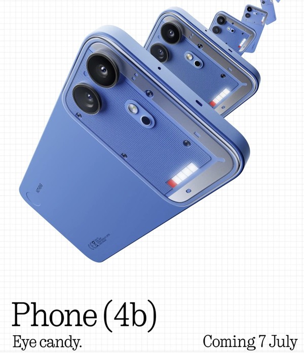 Nothing Phone (4b)设计公开，配双后摄