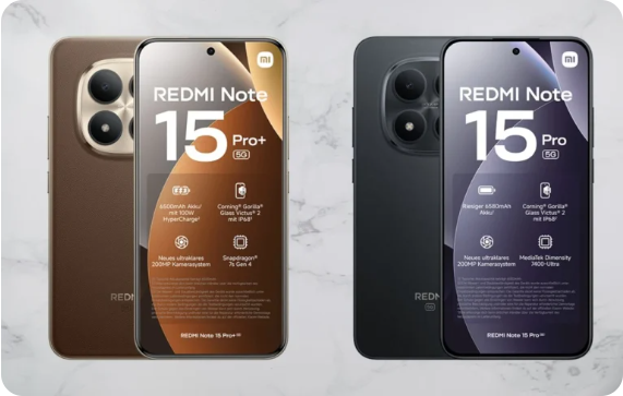REDMI Note15系列全球版提前开售 价格配置一览无余