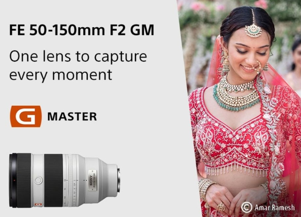 索尼FE 50-150mm F2 GM在印度发布 恒定F2.0大光圈
