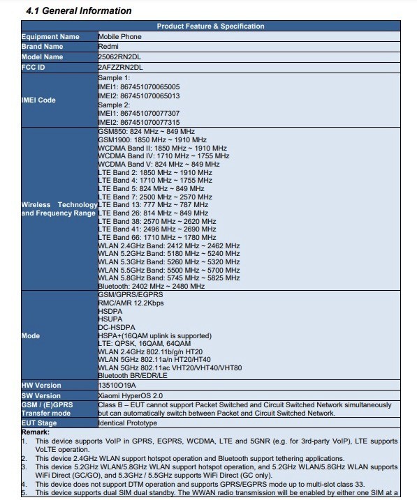 红米神秘新机即将发布 已通过FCC认证 运行澎湃OS 2.0