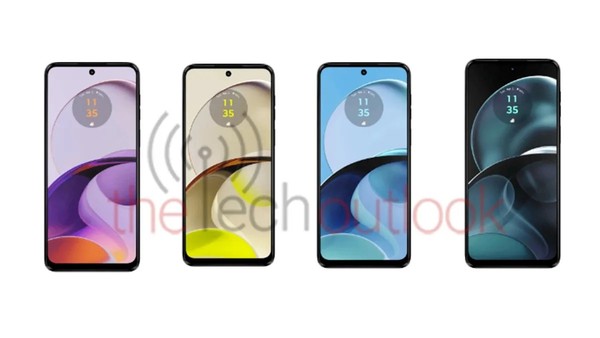 moto G14宣传图片泄露!外观设计和核心配置曝光