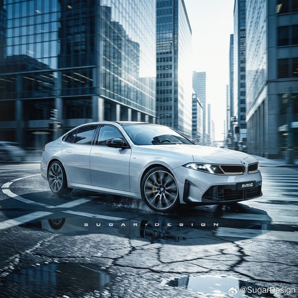 新一代宝马3系外观预览 隐藏式门把手 这个颜值打几分？