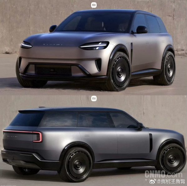 小米YU9新车渲染图曝光:悬浮式车顶设计+贯穿式尾灯