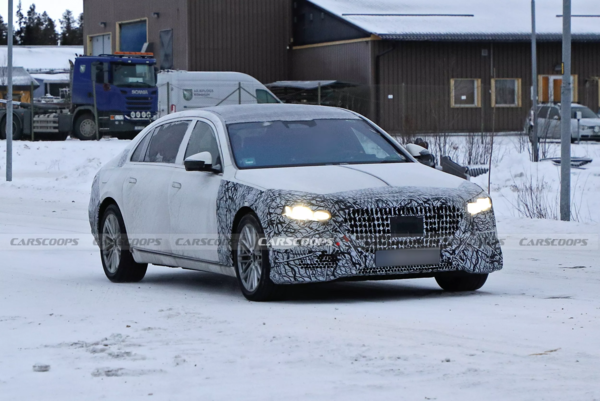 迈巴赫S级改款谍照曝光 智驾有升级 或于2026年上市